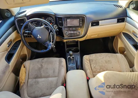 2016 Mitsubishi Outlander Se from USA, damaged, VIN JA4AD3A37GZ007997